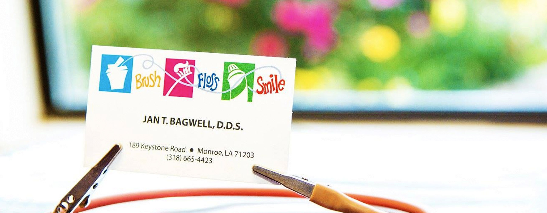 Drs. Jan T. Bagwell's business card.